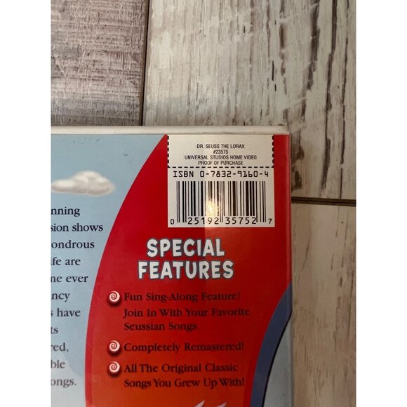 Dr. Seuss The Lorax Animated Classic DVD Kid's Movie - Picture 3 of 4